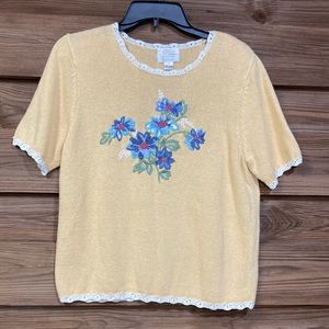 Vintage Hand Embroidered Sweater